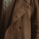 Die Militärjacke aus 100 % Hanf – Braun