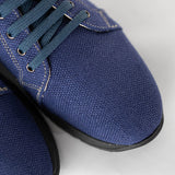 The Bega Hemp Sneakers - Blue