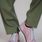 The Bega Hemp Sneakers - Pink