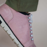 The Bega Hemp Sneakers - Pink