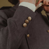 The Military 100% Hemp Jacket - Charcoal