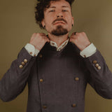 The Military 100% Hemp Jacket - Charcoal