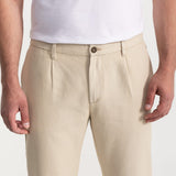 The Codru Linen Trousers - Natural