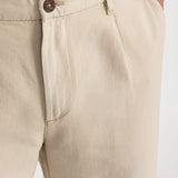 The Codru Linen Trousers - Natural