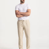 The Codru Linen Trousers - Natural