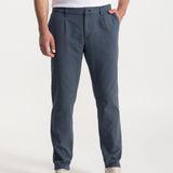The Codru Linen Trousers - Grey