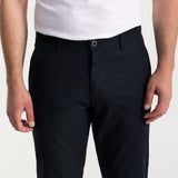 The Carpatica Linen Trousers - Navy Blue