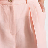 The Figa Linen Set - Pink