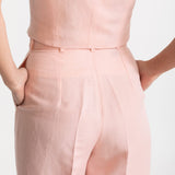 The Figa Linen Set - Pink