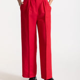 The Figa Linen Set - Red