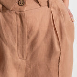 The Figa Linen Set - Cappuccino