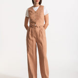 The Figa Linen Set - Cappuccino