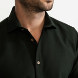 The Calimani Premium Cotton Shirt - Army Green