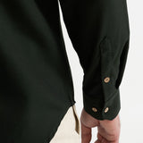The Calimani Premium Cotton Shirt - Army Green