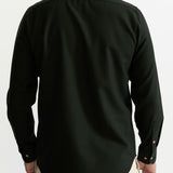The Calimani Premium Cotton Shirt - Army Green