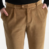 The Dacian Corduroy Trousers - Champagne