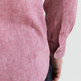 The Godeanu Linen Shirt - Lila