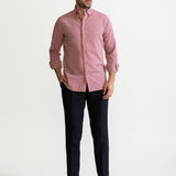 The Godeanu Linen Shirt - Lila
