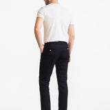The Chesler Cotton Trousers - Dark Blue