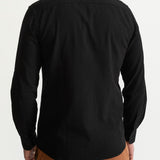 The Godeanu Linen Shirt - Black