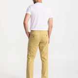 The Carpatica Linen Trousers - Mustard