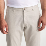 The Carpatica Linen Trousers - Natural