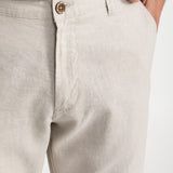 The Carpatica Linen Trousers - Natural