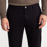 The Sinaia Cotton Trousers - Black