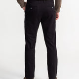 The Sinaia Cotton Trousers - Black