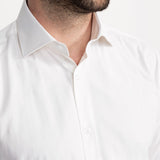 The Peles Egyptian Cotton Shirt - White