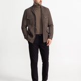 The Sinaia Cotton Trousers - Black