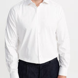 The Peles Egyptian Cotton Shirt - White