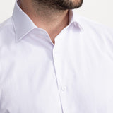 The Peles Egyptian Cotton Shirt - White