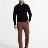 The Sinaia Cotton Trousers - Whiskey Brown