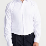 The Peles Egyptian Cotton Shirt - White