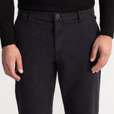 The Azuga Cotton Trousers - Navy Blue