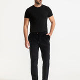 The Dacian Corduroy Trousers - Navy Blue