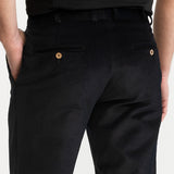 The Dacian Corduroy Trousers - Navy Blue