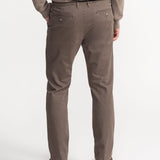 The Sinaia Cotton Trousers - Brown