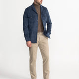 The Sinaia Cotton Trousers - Beige