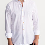 The Godeanu Linen Shirt - White