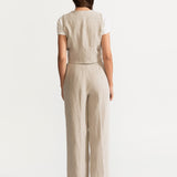 The Figa Hemp Waistcoat - Natural
