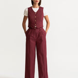 The Figa Organic Cotton Set - Burgundy