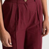 The Figa Organic Cotton Set - Burgundy
