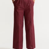 The Figa Organic Cotton Set - Burgundy