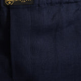 The Linen Boxer Shorts - Navy Blue