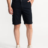 The Carpatica Linen Shorts - Navy Blue