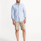The Carpatica Linen Shorts - Beige