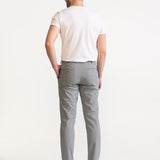 The Chesler Cotton Trousers - Light Grey