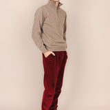 The Dacian Corduroy Trousers - Red